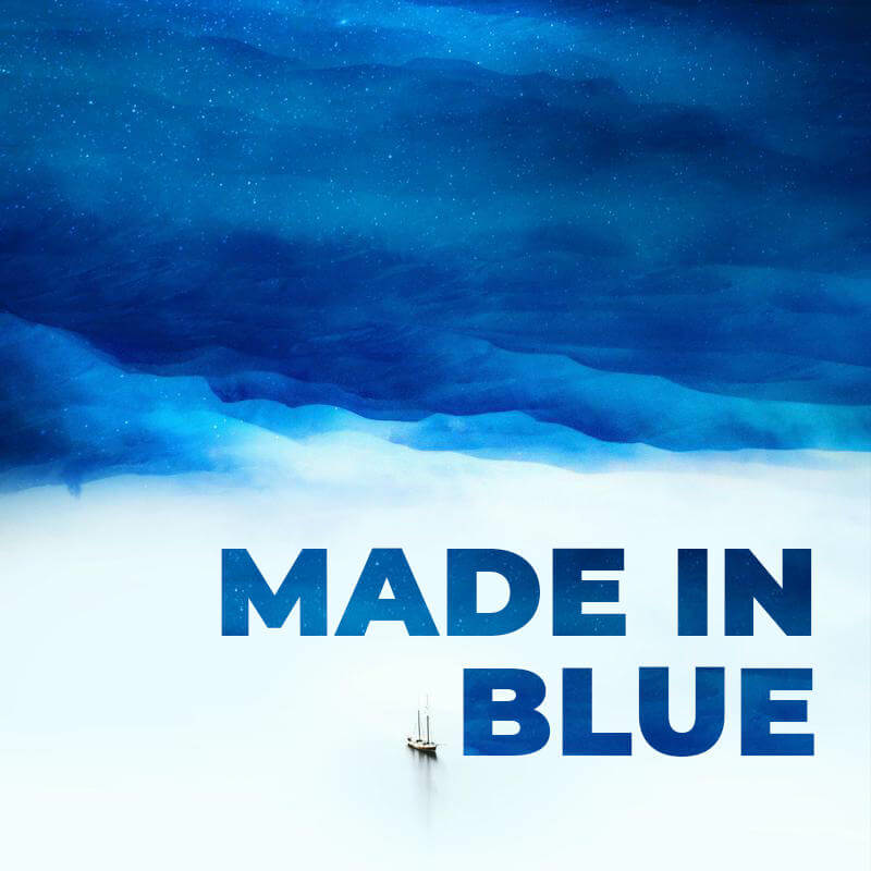 Made in blue