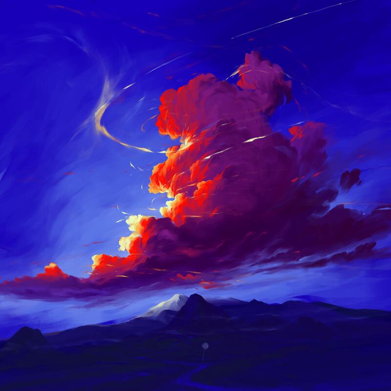 Frieclouds Over The Mountains